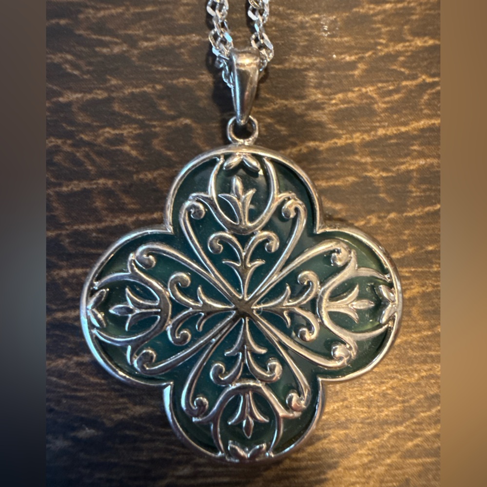 Silver Pendant Necklace - Picture 3 of 4